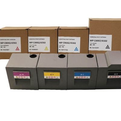 Ricoh Toner Cartridge per la stampante Ricoh MPC8002/6502 con 100% di test pre-messa