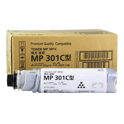 Cartuccia Toner Ricoh Modello Compatibile MP301 Colore Nero Resa 8K Pagine Certificato ISO SGS Adatto per Stampante Ricoh Aficio MP301