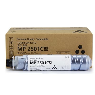 Ordine di campione disponibile per il collaudo della cartuccia di toner nero Ricoh MP2501C per MP2014 MP2001 MP2501