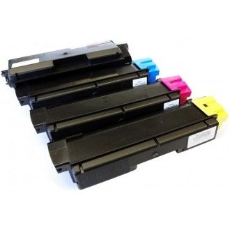 Cartuccia toner TK580 sostituzione per Kyocera FS5105DN 5205DN stampante alto rendimento di pagina Nero Ciano Magenta Giallo