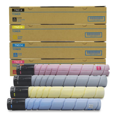 TN514 Cartucce toner per Minolta Bizhub C458/558/658 Adatte per Konica Minolta Bizhub C458/558/658