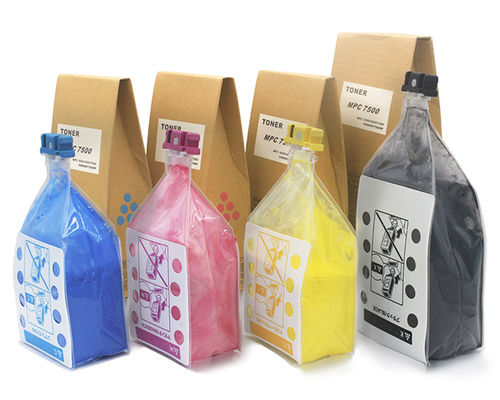 Ricoh Toner Cartridge per MPC7500 Aficio MPC6000/C6001/C6501/C6501SP/C7500 Stampanne Materiale grezzo di grado AAA 18 mesi Diretto