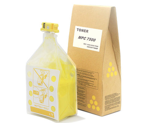 Ricoh Toner Cartridge per MPC7500 Aficio MPC6000/C6001/C6501/C6501SP/C7500 Stampanne Materiale grezzo di grado AAA 18 mesi Diretto